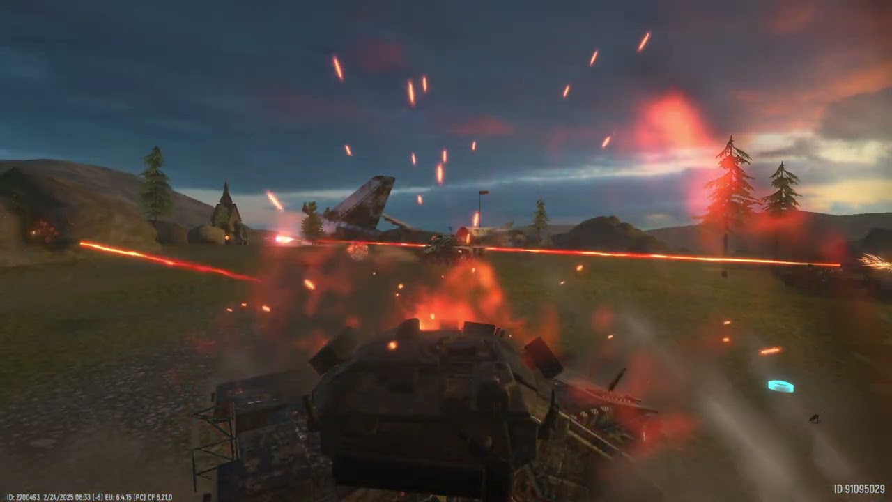 3 TOPS Vs 5 . Tank Force Gameplay