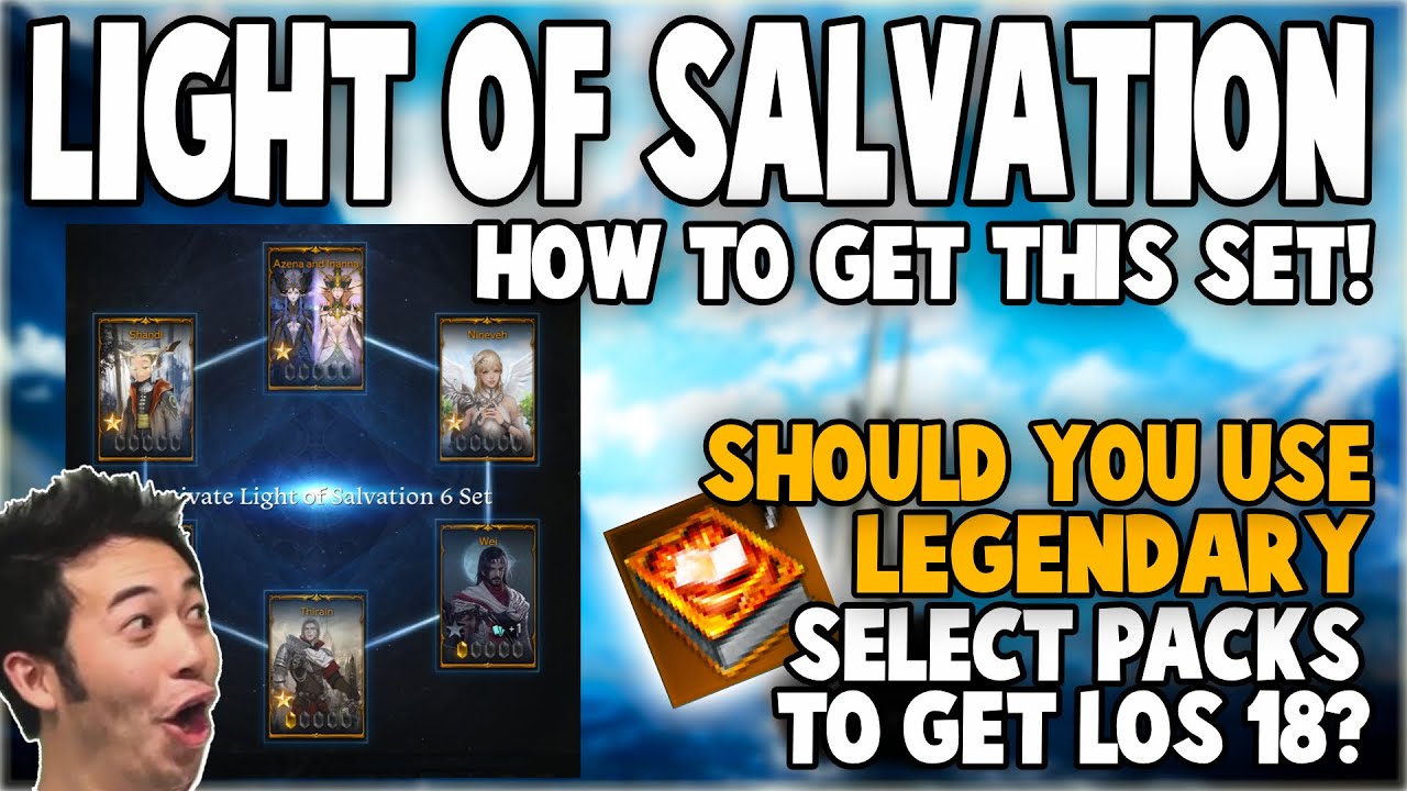 *NEW* Light of Salvation 18 worth using your Legendary Select Card Packs? Better than LWC? Lost Ark