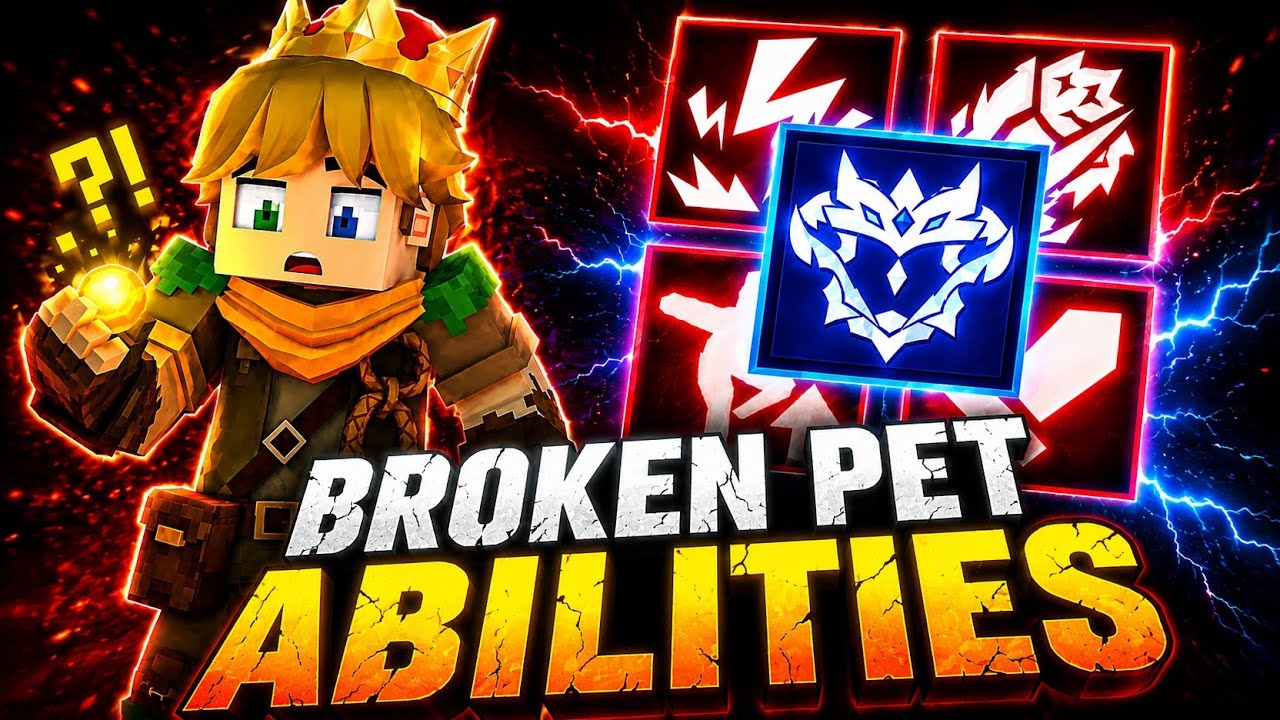 Top 5 Most OP Pet Abilities in Bedwars! | Blockman Go Bedwars 