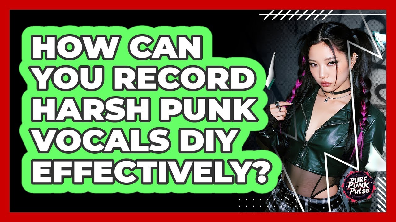 How Can You Record Harsh Punk Vocals DIY Effectively? - Pure Punk Pulse
