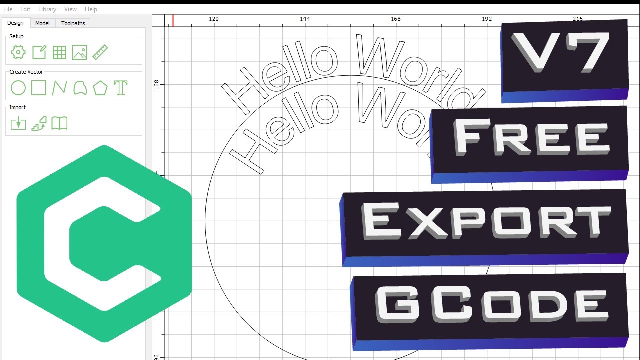 Как экспортировать GCode из бесплатной версии Carbide Create 7