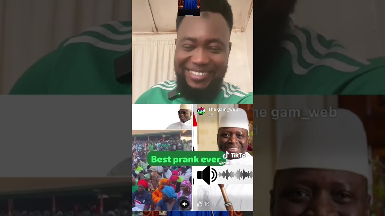 Best prank call, yaya jammeh please watch till the end 