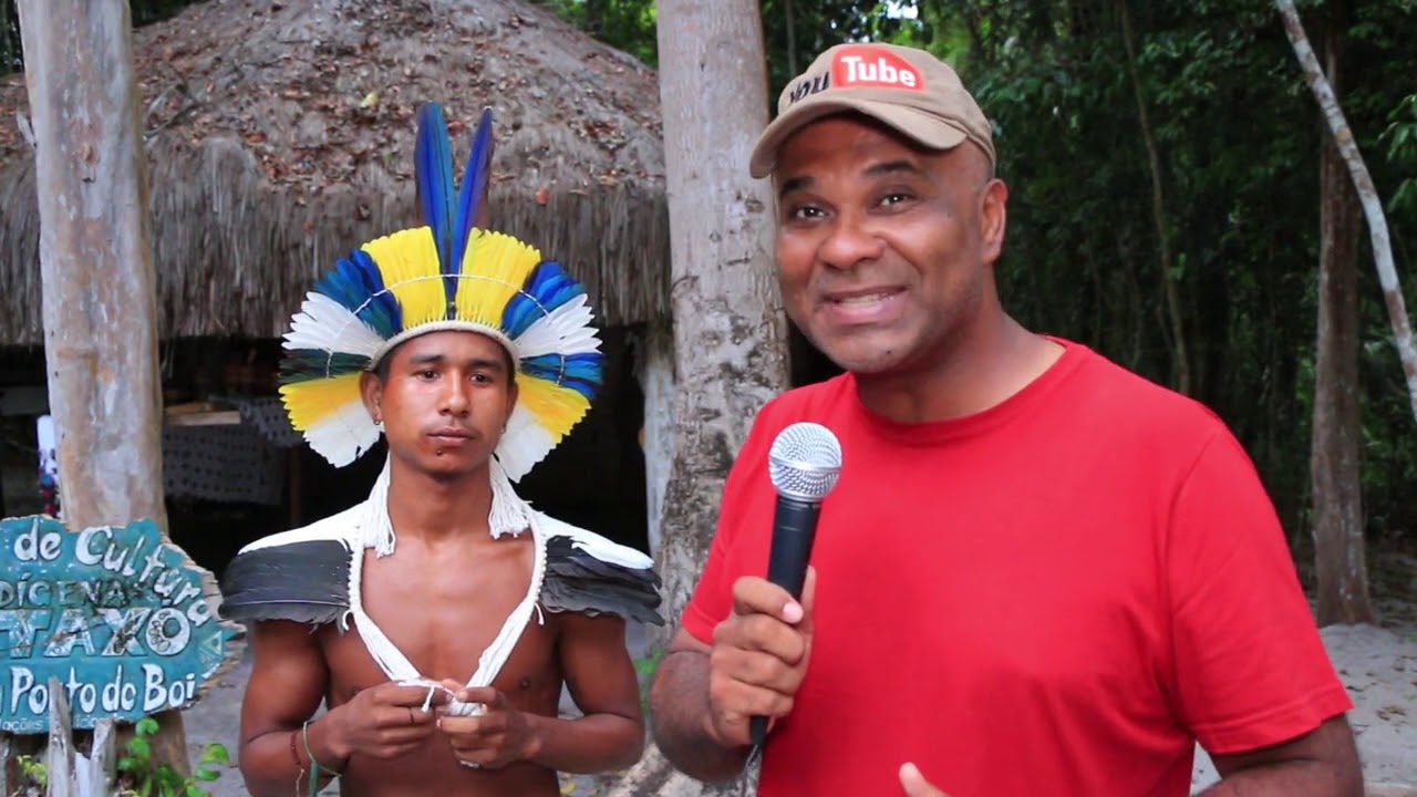 Aldeia de Barra Velha em Porto Seguro, uma etnia indígena pataxó que conjuga cultura e história