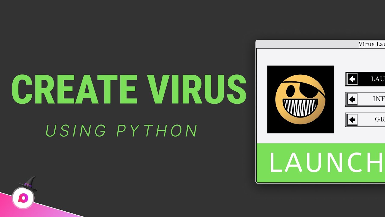 Create a Virus Using Python | Malware Creation Tutorial | Complete Guide 🔥