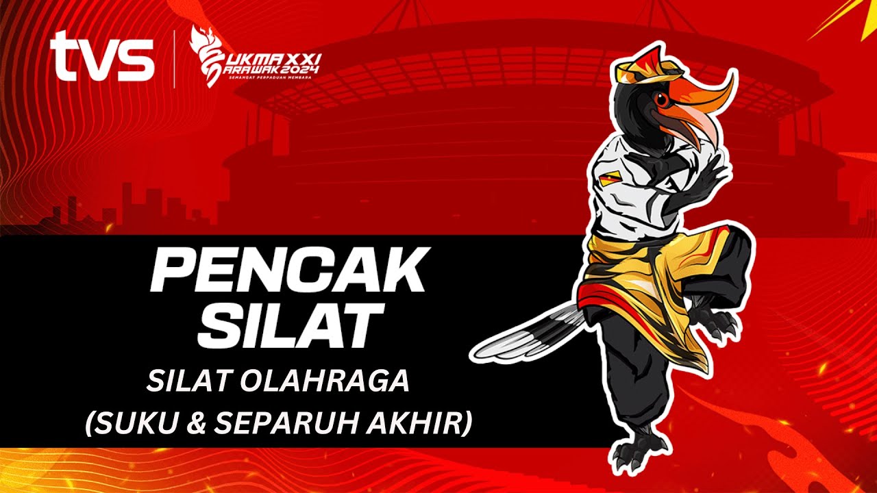 Pencak Silat (L/W) Silat Olahraga Suku & Separuh Akhir | SUKMA Sarawak 2024
