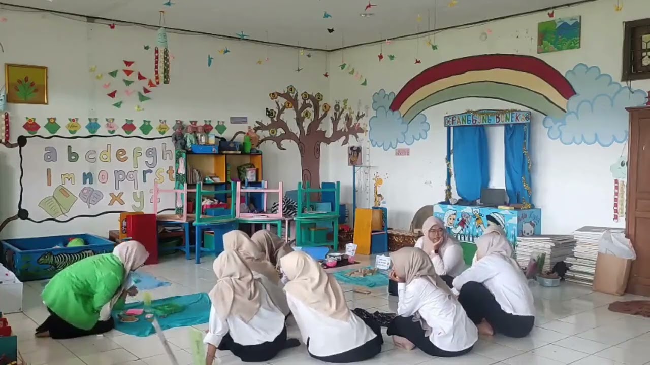 Kelompok dengan Kegiatan Pengaman Tema Profesi/Nelayan