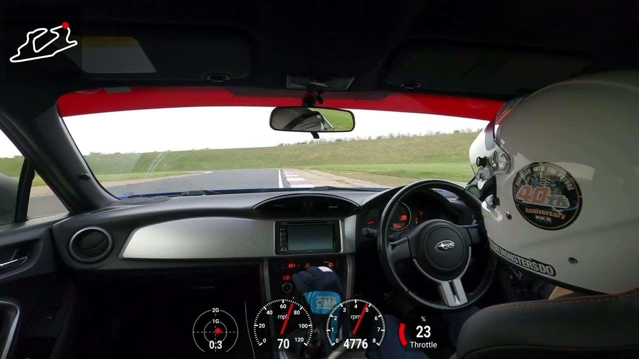 Subaru BRZ - Bedford Autodrome - Chasing GT86 with Aero and 718 GT4