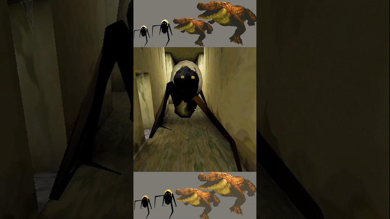 Twins Play Angelina Spider vs Big Crocodile || Small to Large || Funny Trolling apk 😟😟🐊👾 