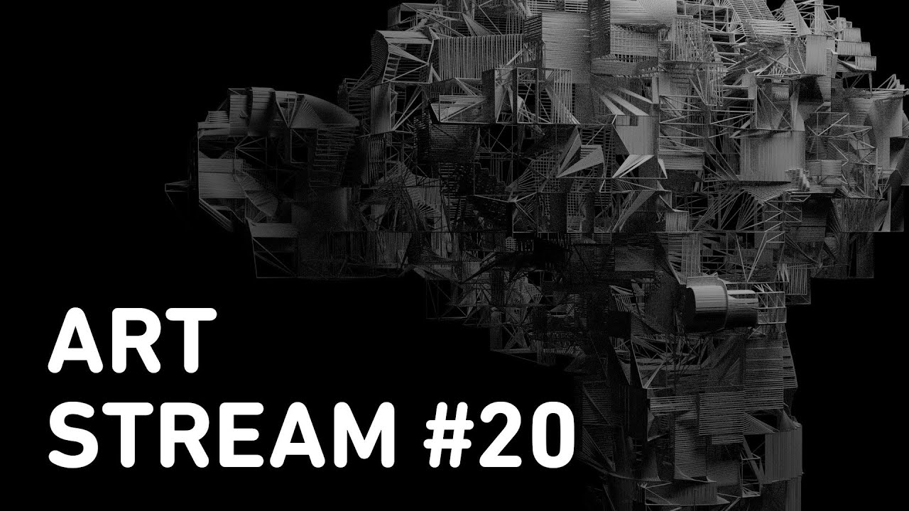 Art Stream #20: Curve to Mesh to Curve to Mesh to Curve to Mesh #b3d #geometrynodes