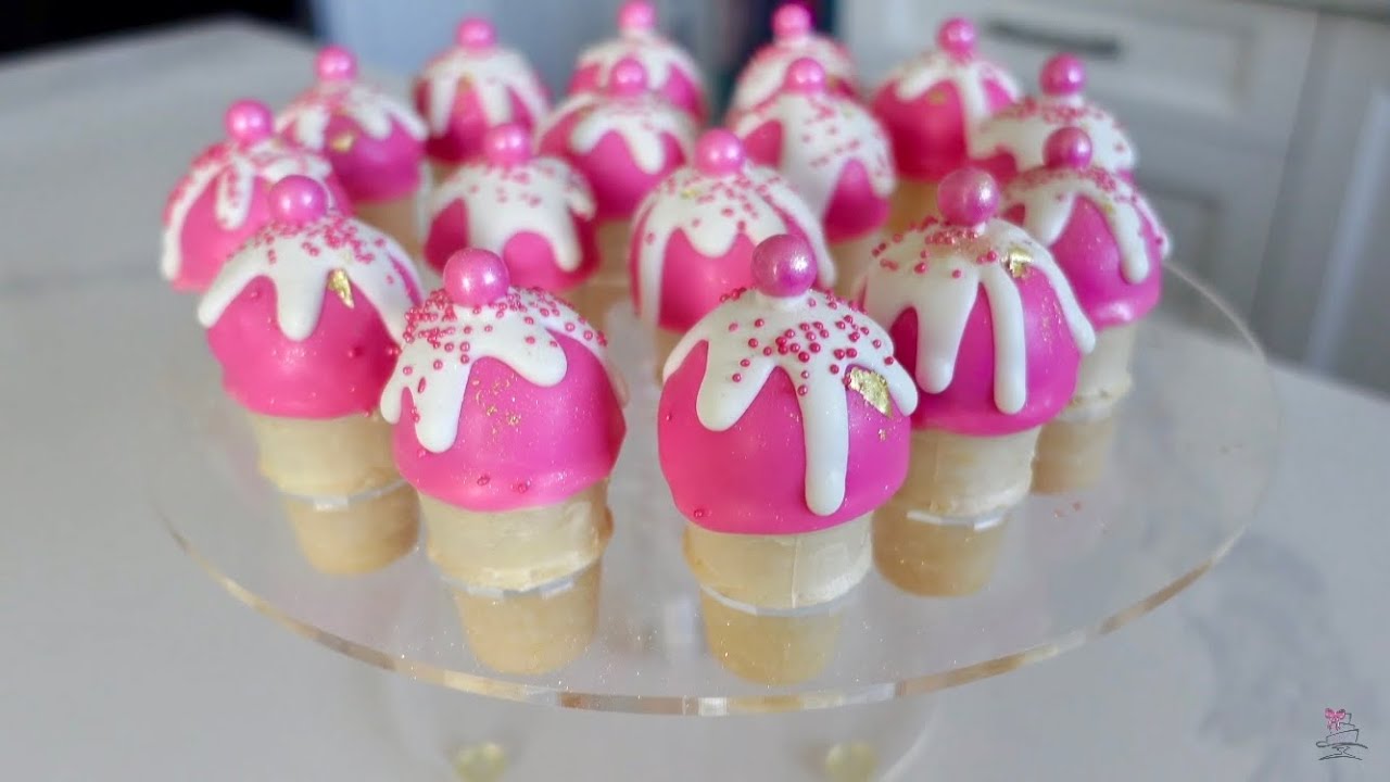 How to Make Simple Ice Cream Cone Cake Pops | PLUS My Fails and Pricing Guide