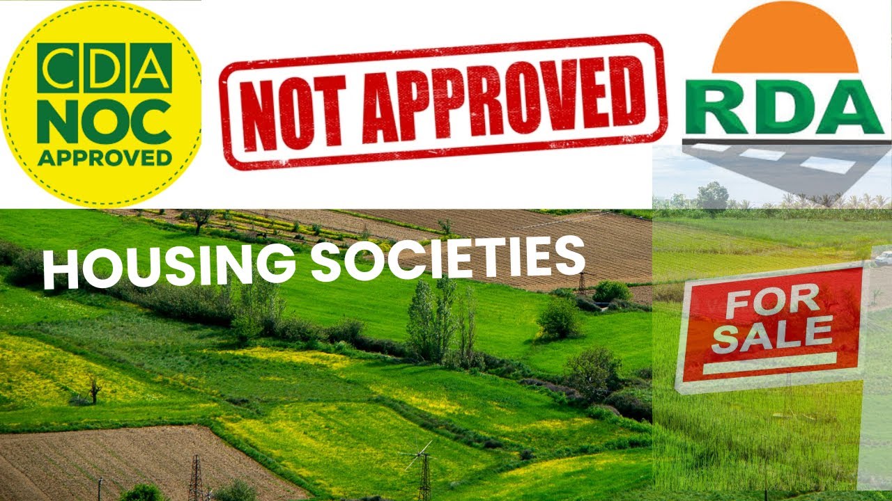 RDA & CDA Approved & Non Approved Housing Society