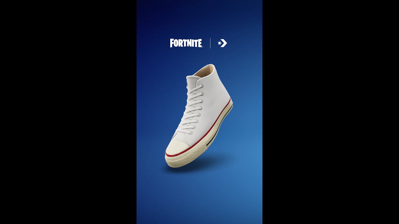 Lookin&rsquo; fresh. Converse iconic Chucks drop in the Fortnite shop 09.10.25