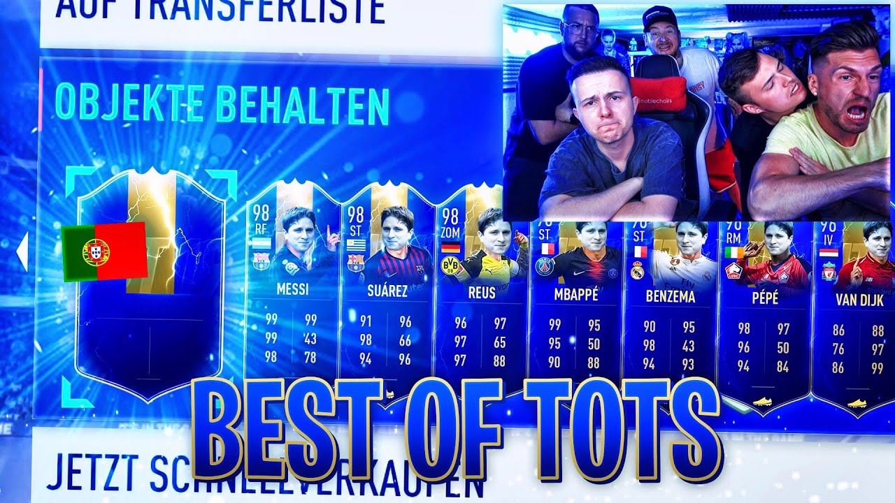 BEST OF TOTS im + oder - PACK 😱🔥 Das BESTE CREW TOTS Pack Opening auf YouTube KAPPA !! FIFA 19