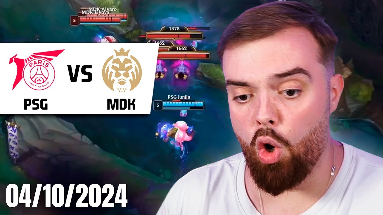 PSG VS MDK | A POR LA PRIMERA VICTORIA | EQUIPOS 0-1 | WORLDS 2024