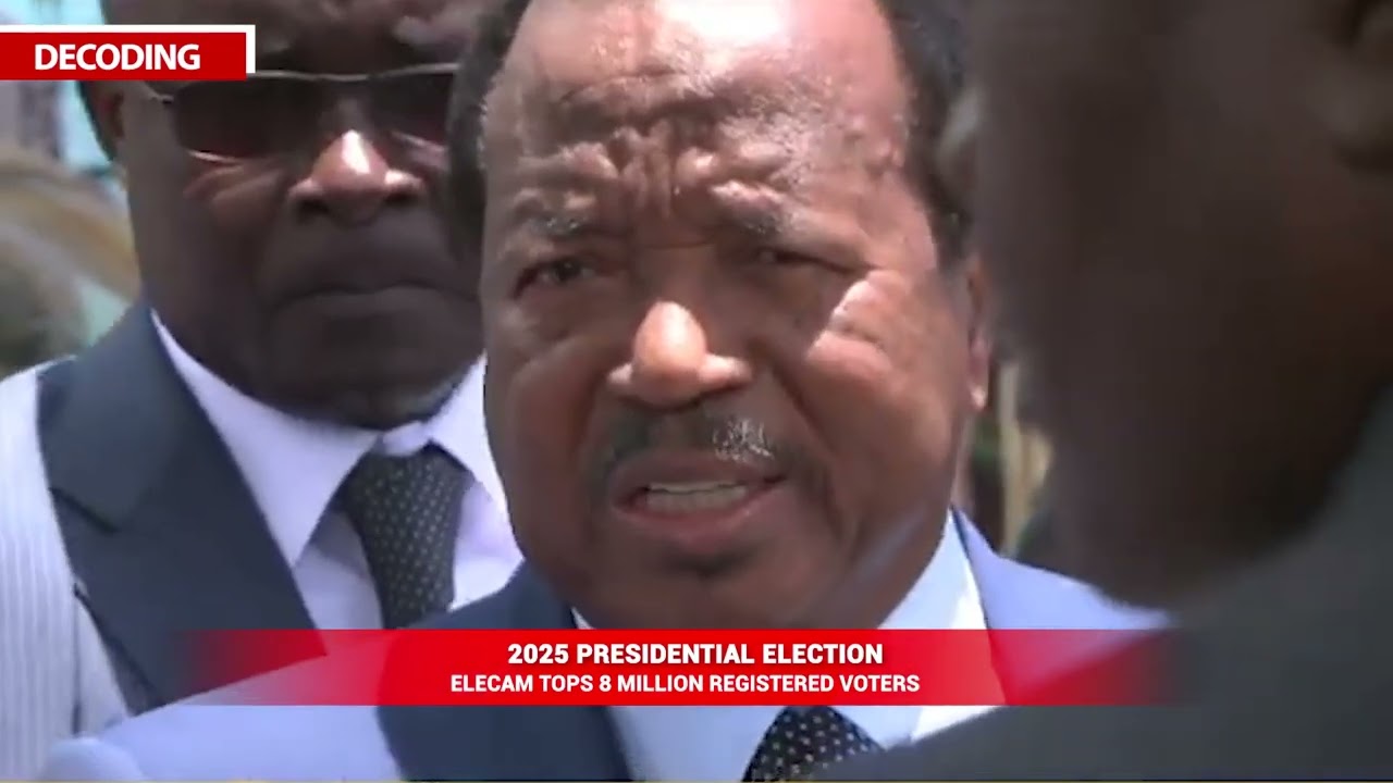 2025 Presidential Election: Elecam tops 8 million registered voters.