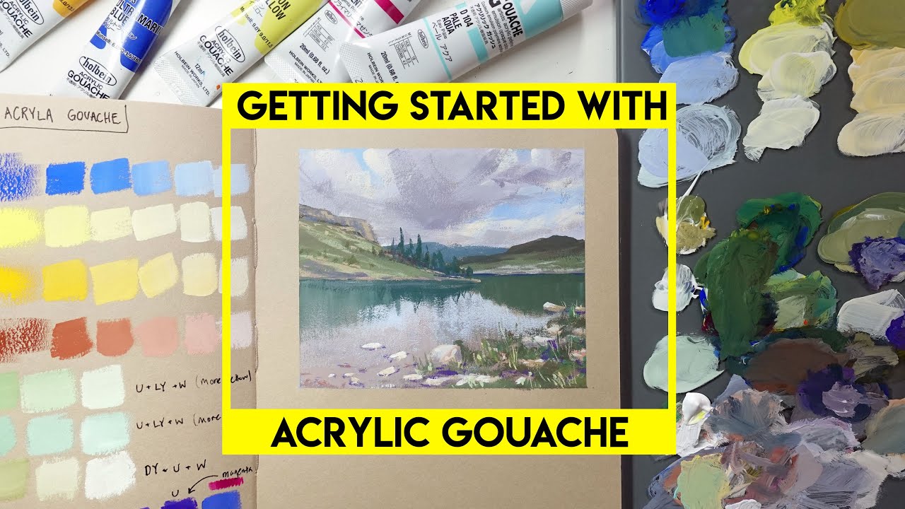 ACRYLIC GOUACHE...Is it worth the fuss?