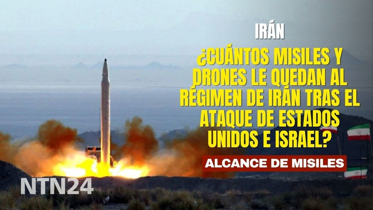 ¿Cuántos misiles y drones le quedan al régimen de Irán tras el ataque de Estados Unidos e Israel?