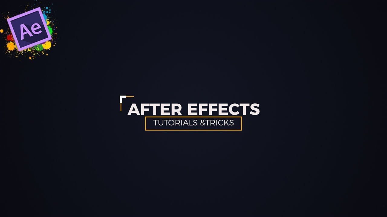 How To Create An Elegant Lower Third, After Effects Tutorial & Template