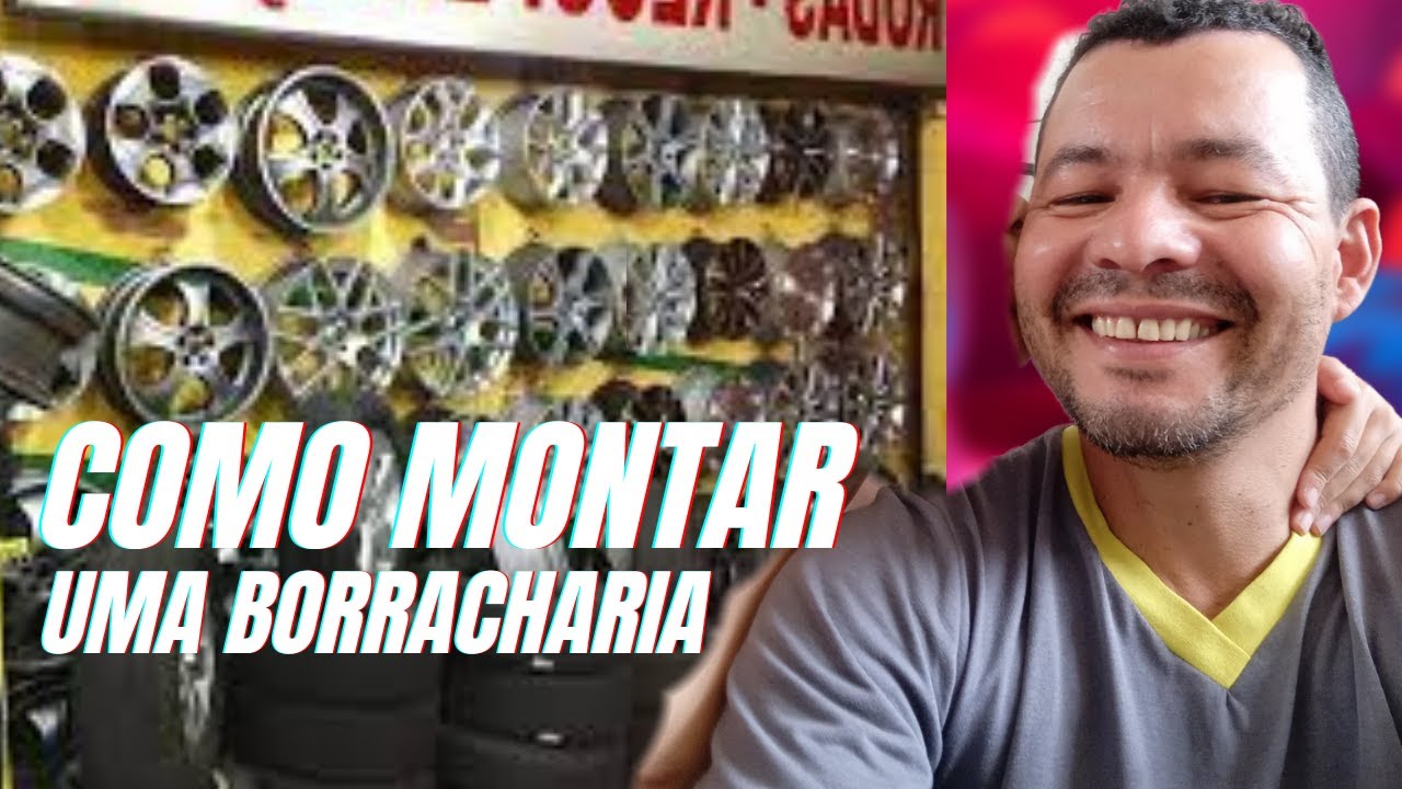 como montar uma #borracharia  @cwbrodasepneus