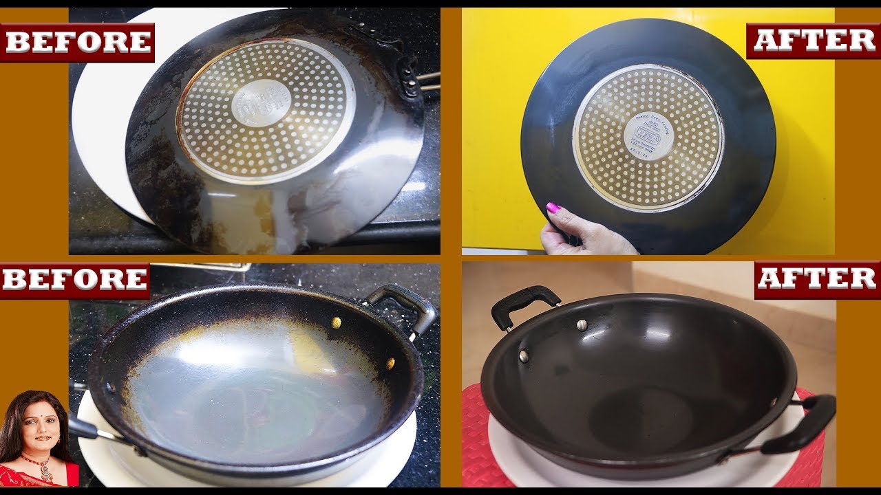 How to clean Hard Anodized Tawa||How to clean Hard Anodized Cookware || How to clean Tawa ||
