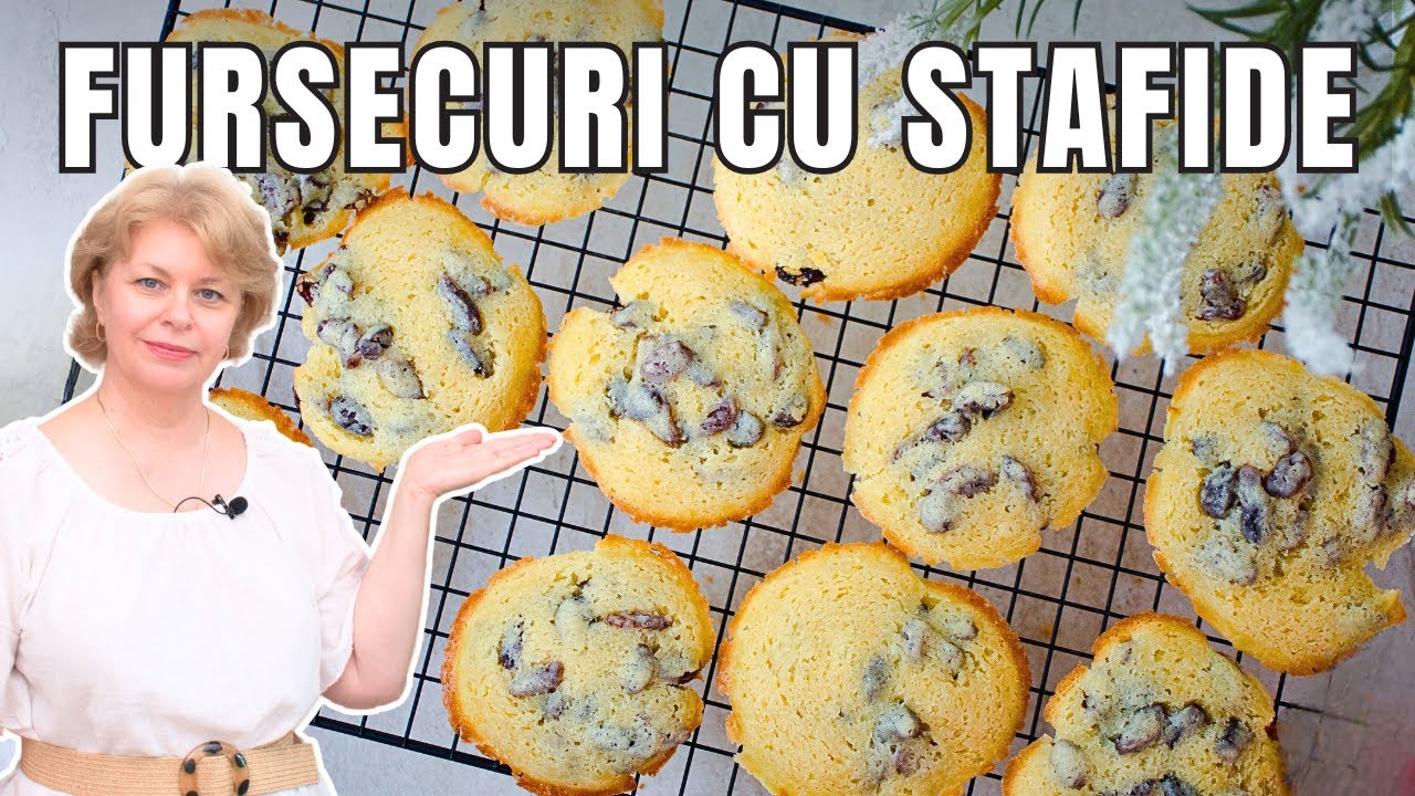 Rețeta Simplă de Fursecuri cu Unt și Stafide 🧈🍇 – Fragede de se Topesc în Gură! 😍