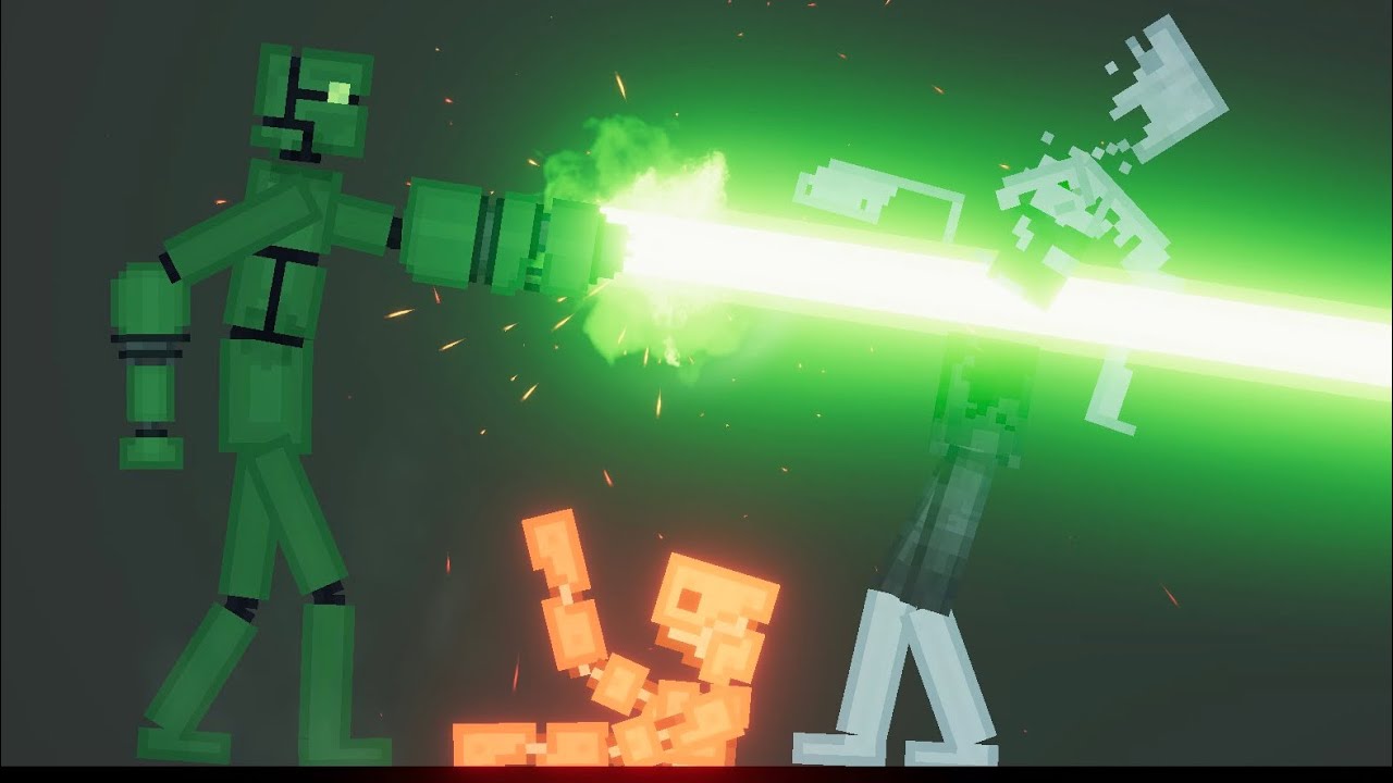 NEW! Super Robots In People Playground