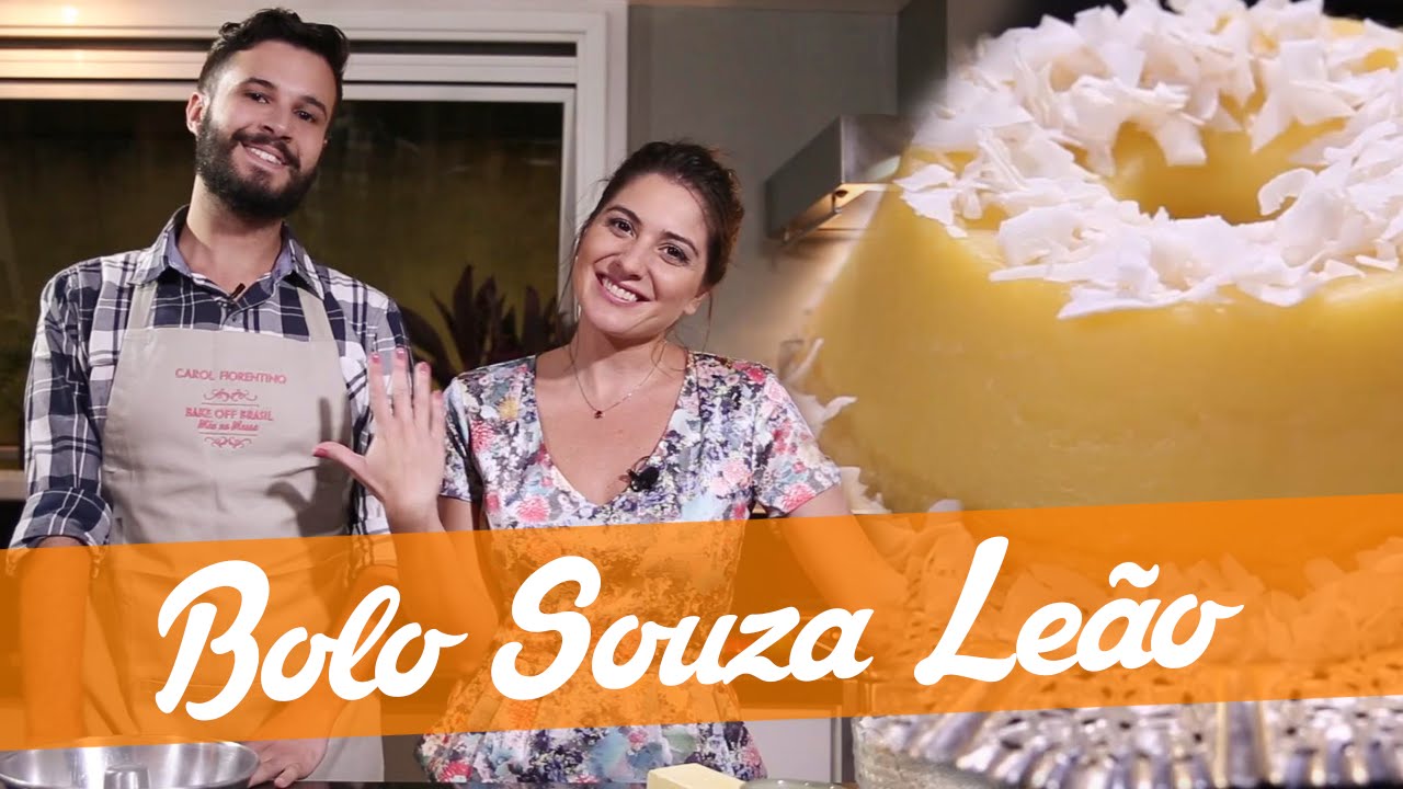 Bolo Souza Leão - Carol e Murilo - Receita Bake Off Brasil