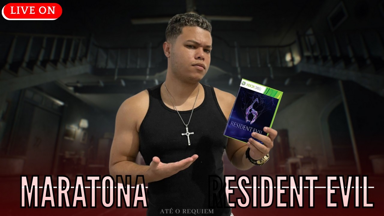 🔴 MARATONA RESIDENT EVIL ATÉ O REQUIEM | RESIDENT EVIL 6 (CHRIS) FT: @luckymego3401 🔴