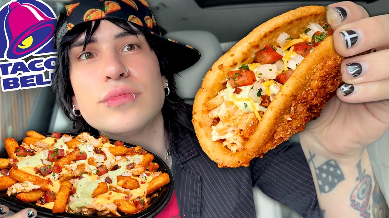 Taco Bell's NEW Chicken Bacon Menu!