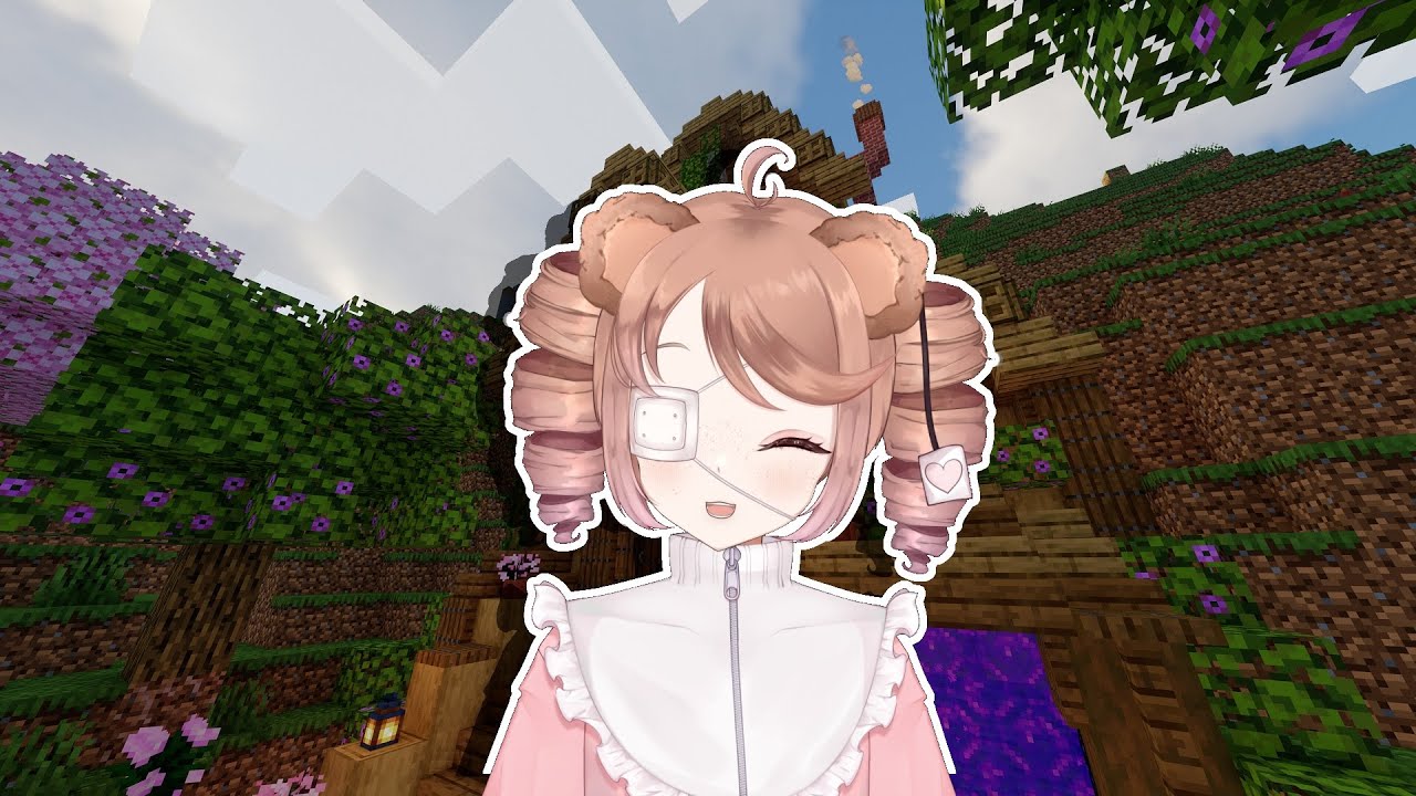 i am placing blocks n frick cuz im in fricking minecraft🧸💌 Miruku Kumazuki #vtuber #vtuberen