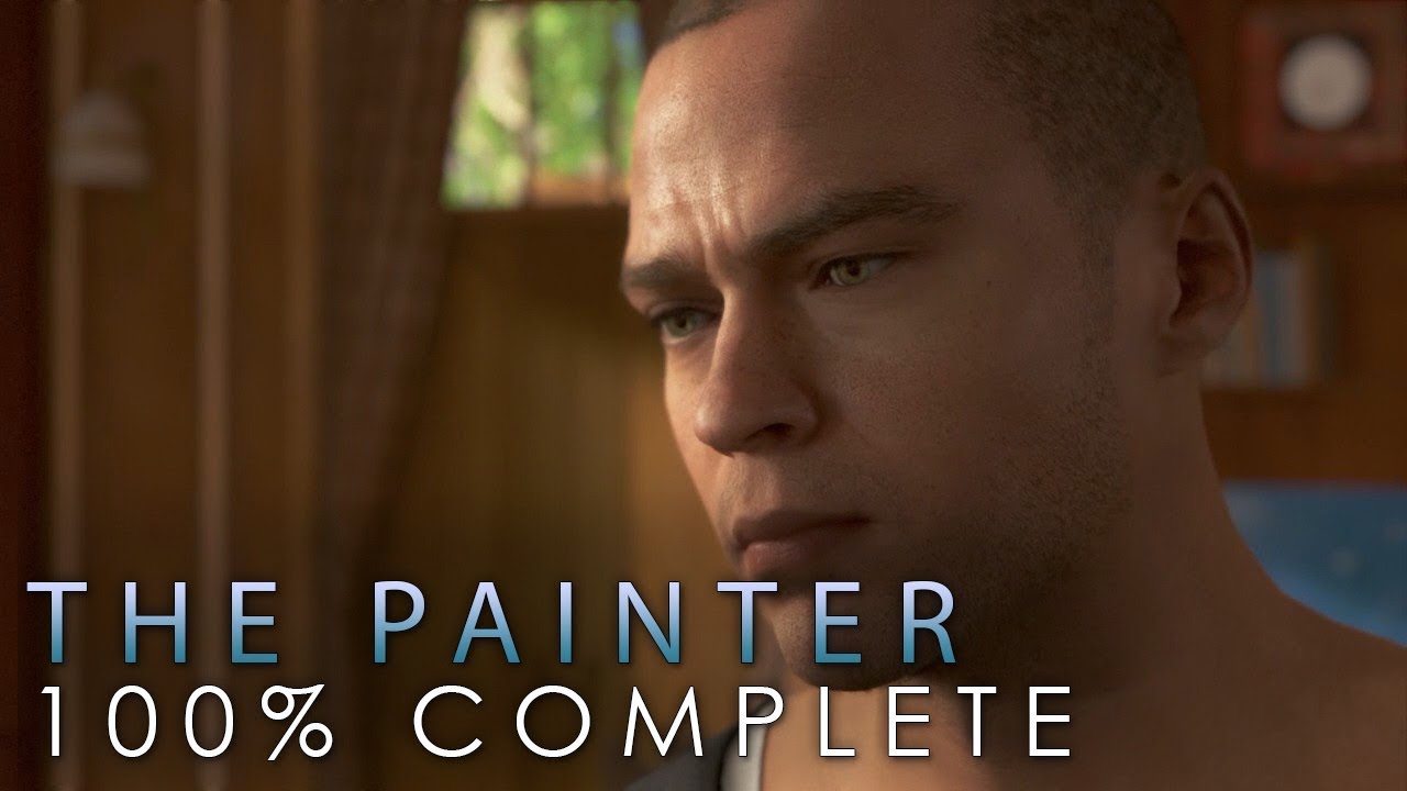 Detroit Become Human -The Painter Markus Complete Flowchart 100% Guide