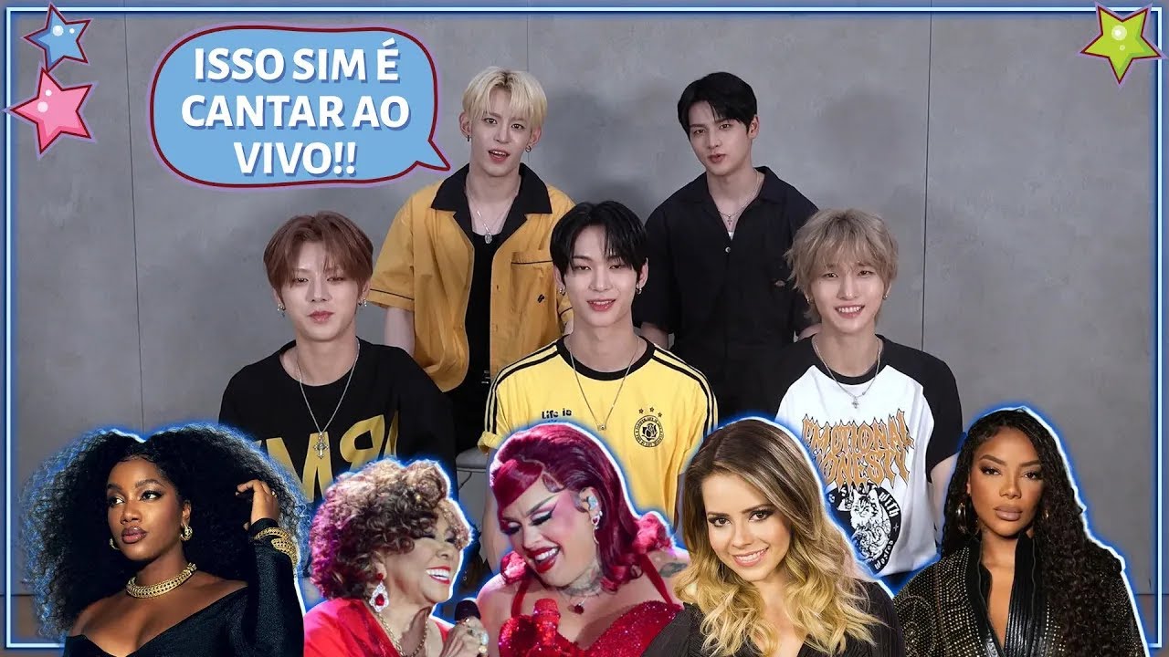 GRUPO COREANO REAGE A SHOWS DE ARTISTAS BRASILEIROS (COM NOWADAYS)