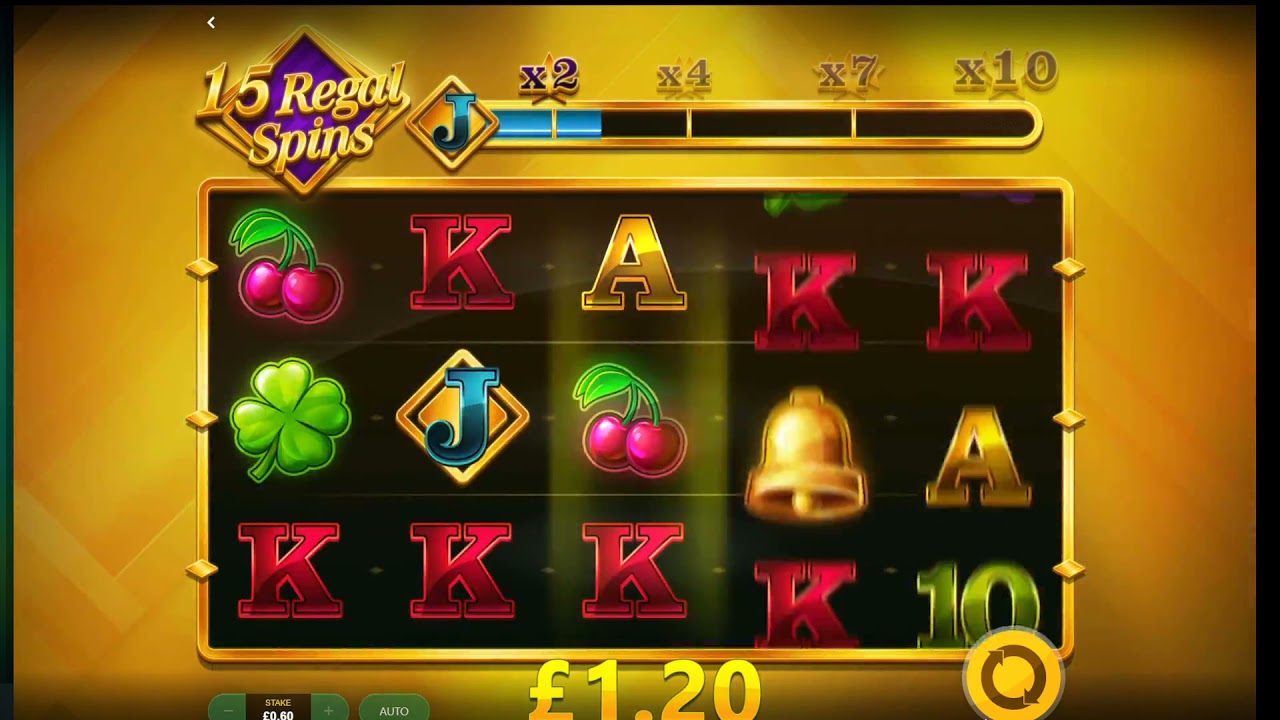 Regal Streak slot - BONUS #1