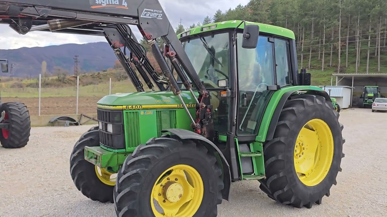 Страхотен John Deere 6400-Нов внос