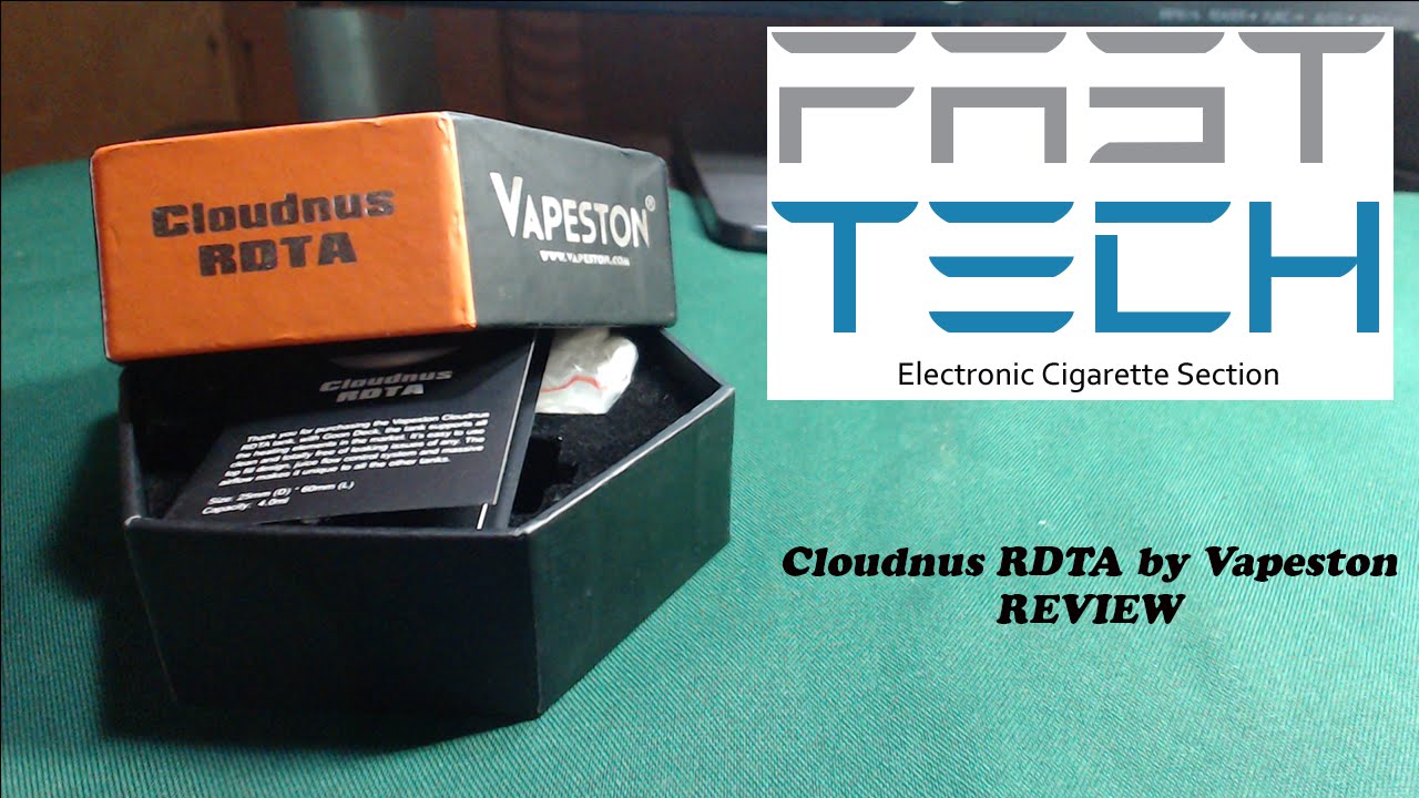 Cloudnus RDTA by Vapeston Review ~ Production Model