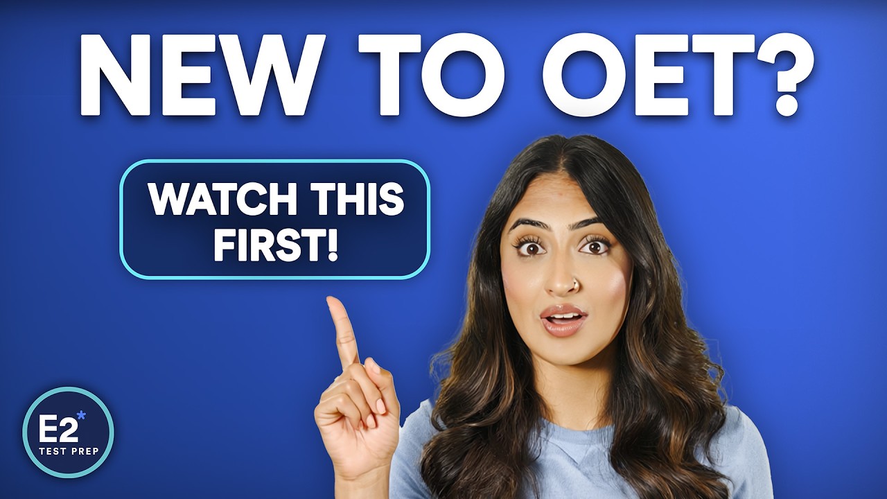 New to OET? 5 minute explainer video