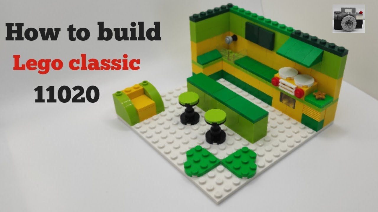 Lego classic 11020 . How to build lego kitchen