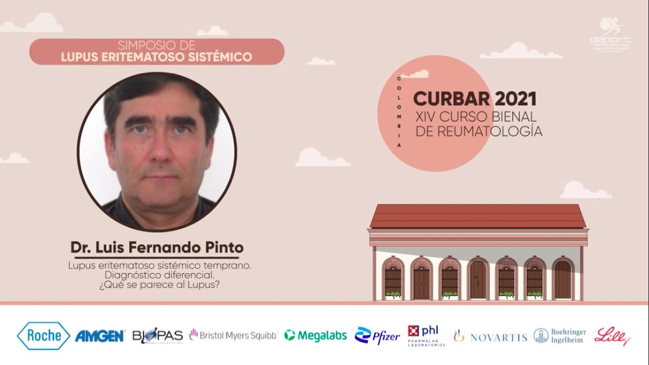 CURBAR 2021 | Lupus eritematoso sistémico temprano | Luis Fernando Pinto