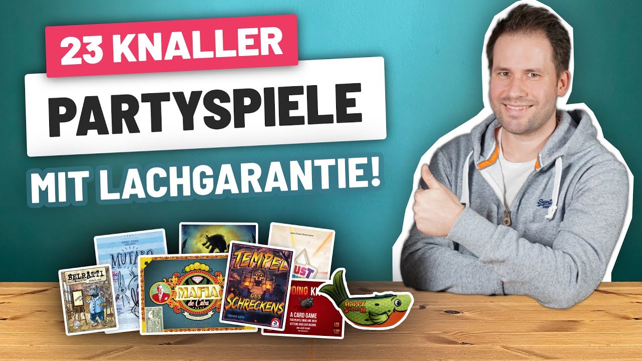 Die besten Partyspiele f&uuml;r Silvester