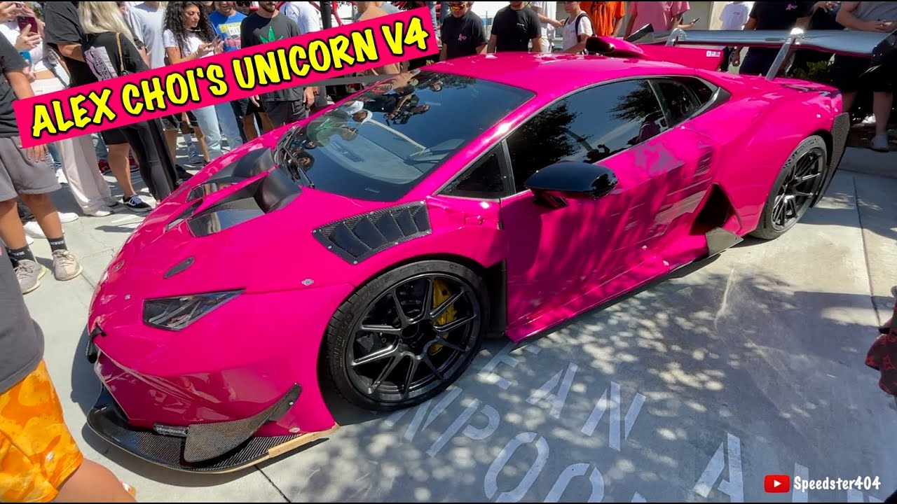 World's Most Expensive Phone Charger! Alex Choi's Lamborghini Huracan Super Trefeo Evo REVEAL