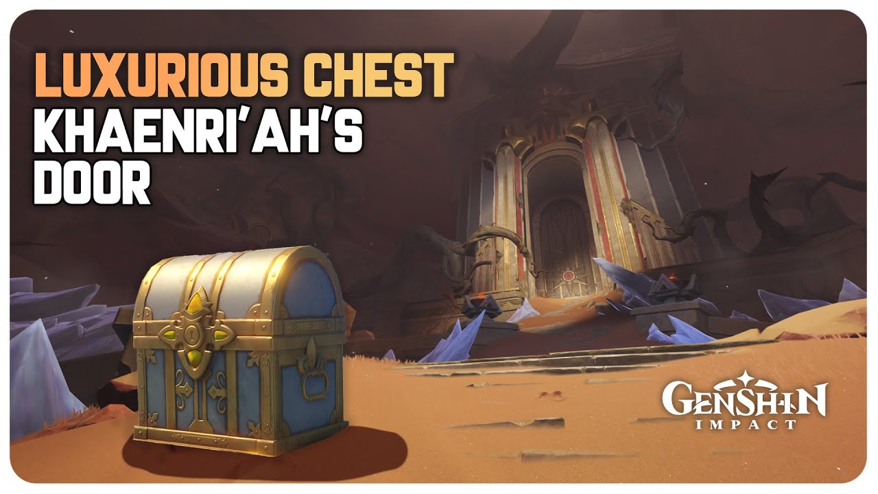 Luxurious Chest Near Door to Khaenri'ah (How to Reach Guide) | Genshin Impact