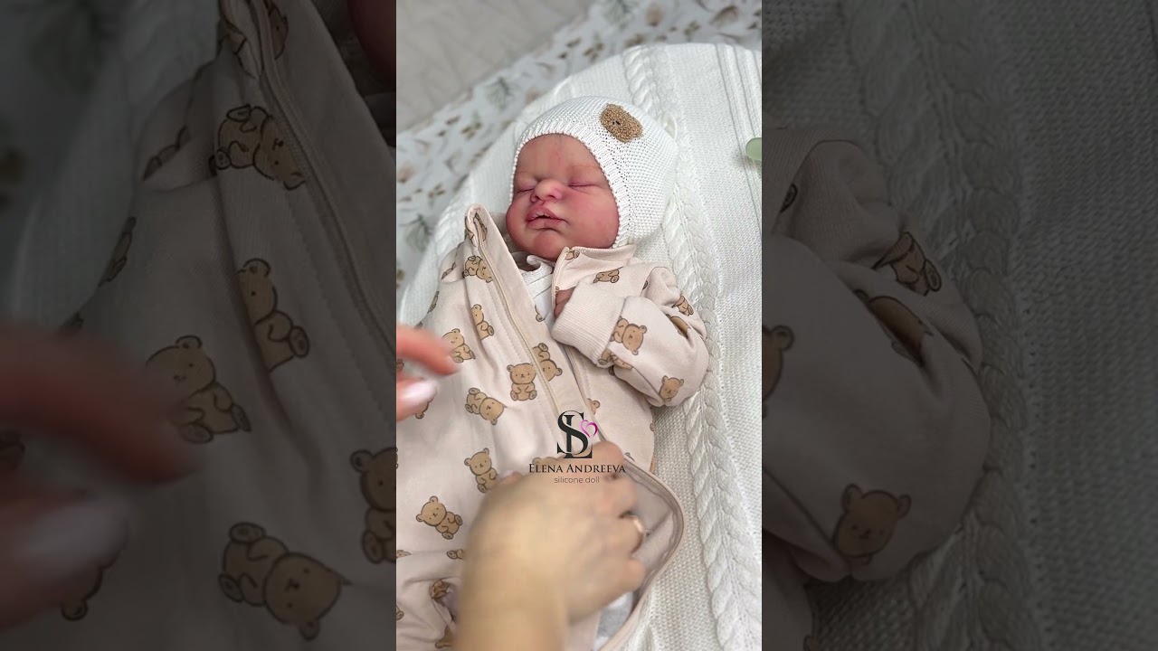 Silicone baby doll Ivy 20&rdquo; #newborn #doll #siliconedoll #reborn #baby #ooak #bjd #realcare #gift