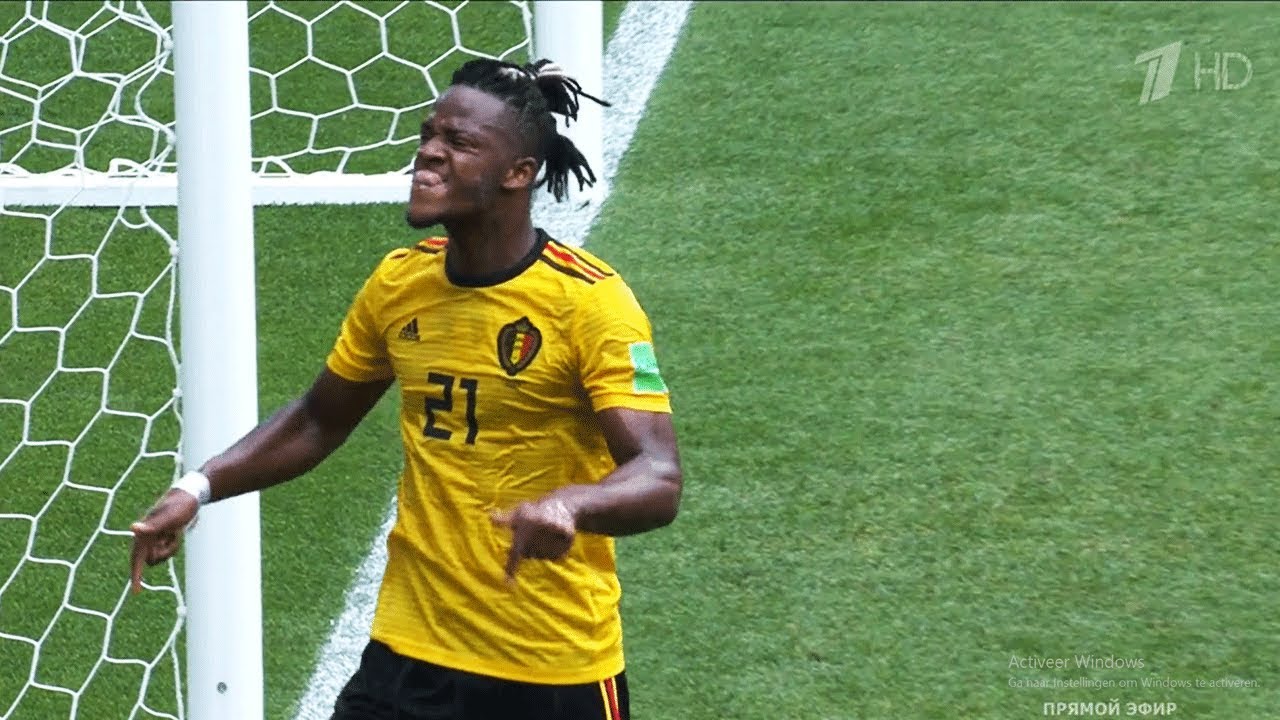 Michy Batshuayi Vs Tunisia (Goal) - World Cup Russia 23/06/2018