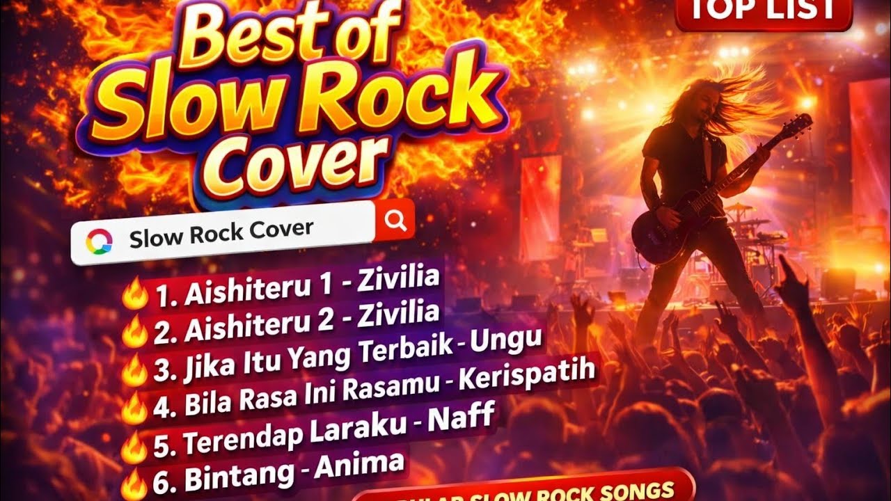 Kompilasi Slow Rock Cover Terbaik 2026 🎸 Lagu Galau Indonesia Nonstop
