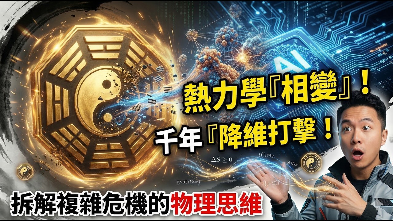 從位能到相變：用熱力學物理思維，拆解跨越千年的「降維打擊」智慧