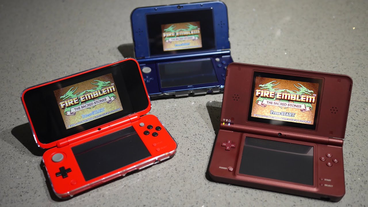 GBA game on DSi, 3DS & 2DS XLs in 4K