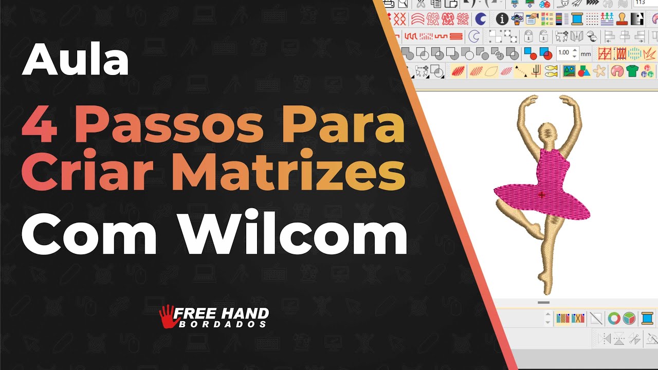 4 PASSO CRIAR MATRIZES NO WILCOM