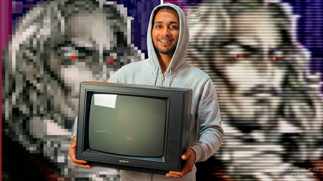 Comprei uma TV CRT