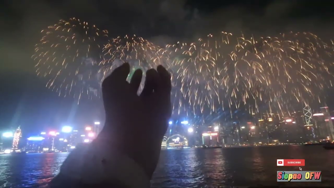 Happy chinise new year #CNY2026 Fireworks Displays Hongkong 