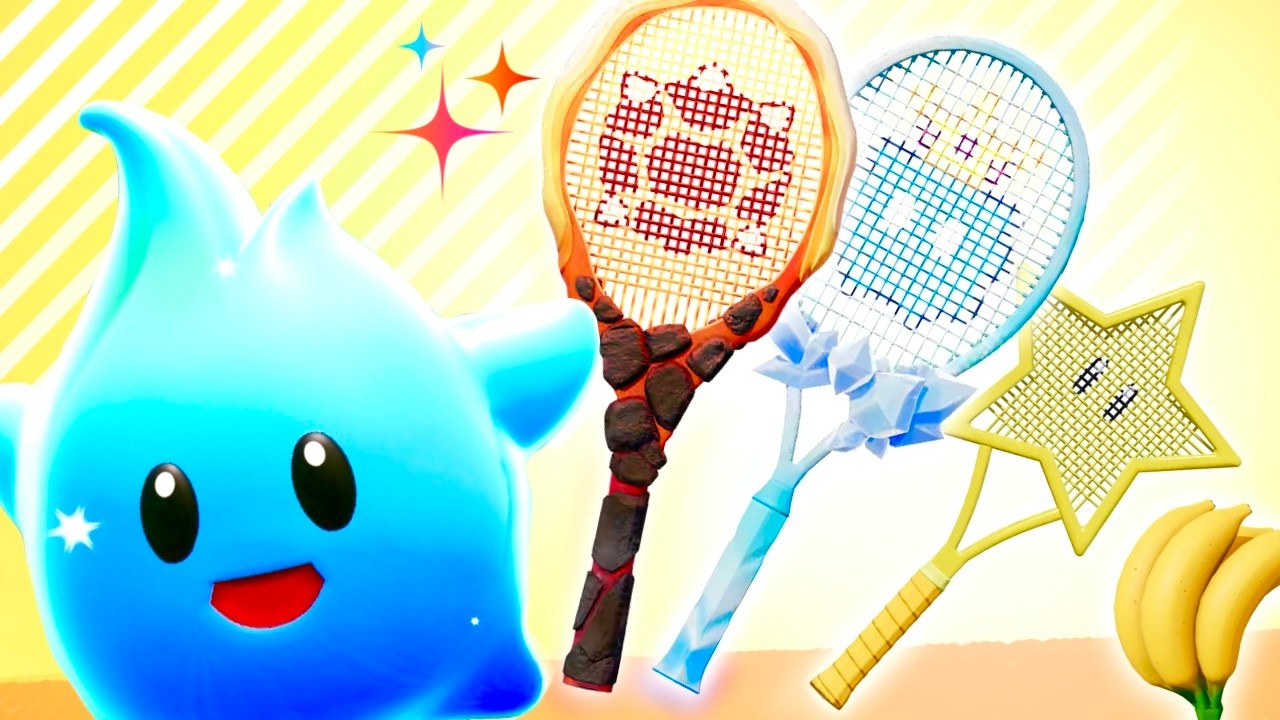 【マリオテニス フィーバー】　フィーバーショット & ラケットの効果　（全31 +1種類）